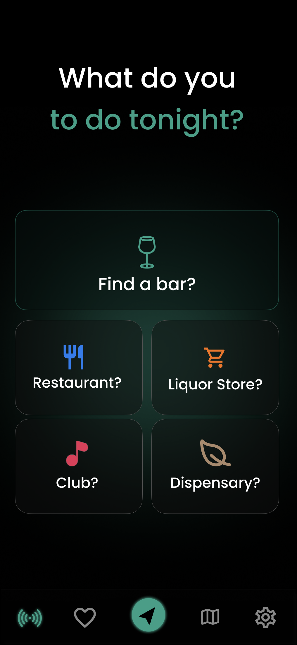 PourDirection app screen
